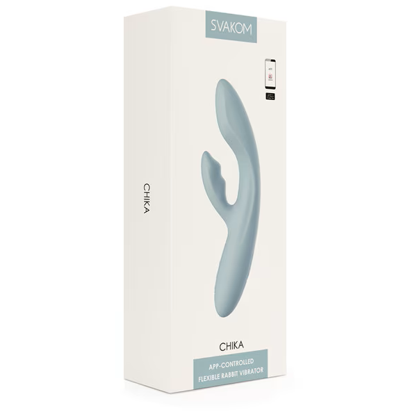 Svakom Chika Turquoise Grey 6