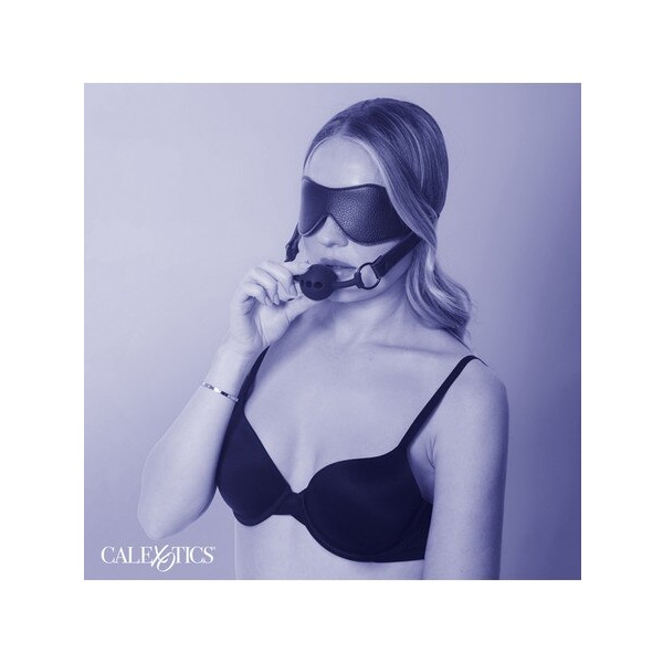 Nocturnal Collection Eye Mask and Breathable Ball Gag 2